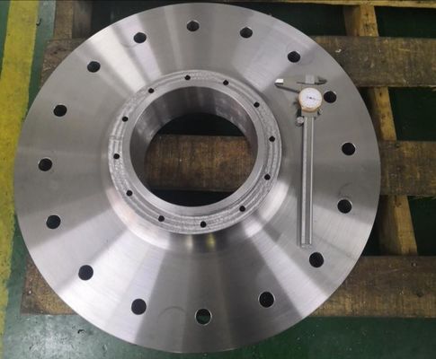 Il motore di CNC del acciaio al carbonio parte le parti della pompa idraulica della flangia della pompa centrifuga