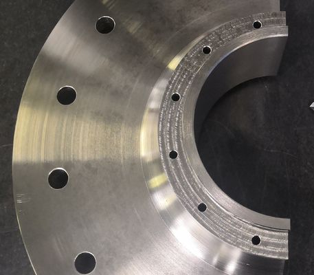 Il motociclo su ordinazione d'acciaio parte il CNC che gira la grande dimensione del motore della parte sommergibile della pompa