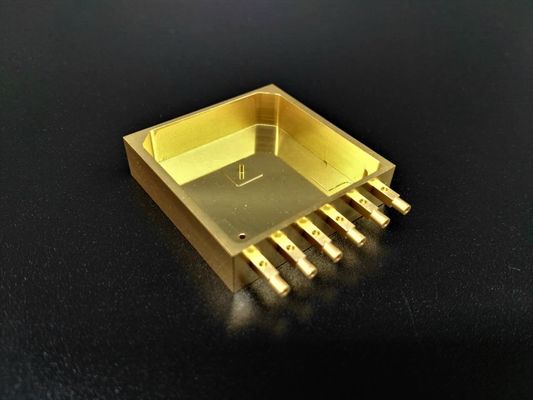 La precisione delle comunicazioni ottiche lavorata parte il materiale di alluminio dell'acciaio inossidabile