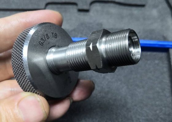 Il connettore di CNC dell'acciaio inossidabile parte l'accessorio per tubi idraulico della pompa idraulica del motore