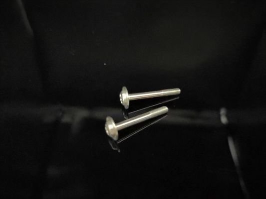 Parti industriali dell'hardware di CNC che si concentrano macchina che elabora la vite mobile del dado delle parti